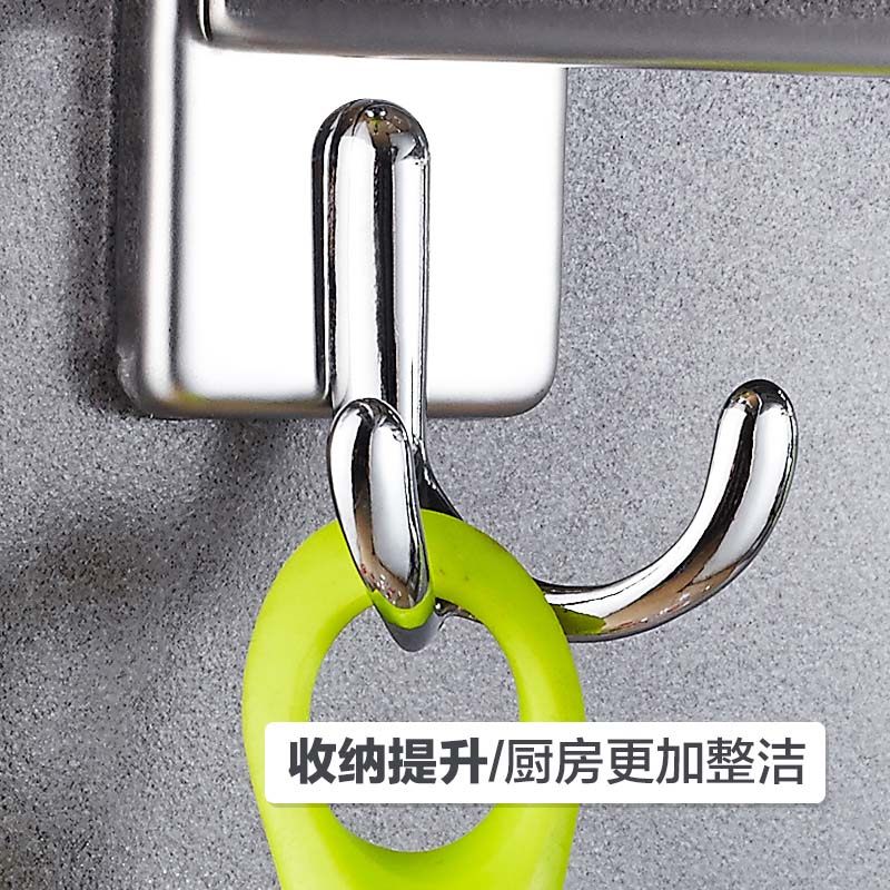 微波炉架 置物架壁挂 厨房304不锈钢烤箱架子 五金挂式挂件支架
