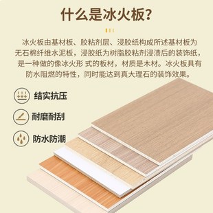 饰面板a级防火阻燃板冰火板防火面板装饰板隔热板阻燃板硅酸钙板