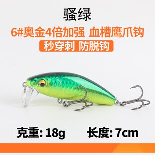 路亚饵米诺狂鲅沉微物迷你远投二代水缓沉颤沉深潜全泳层鲅鱼新款