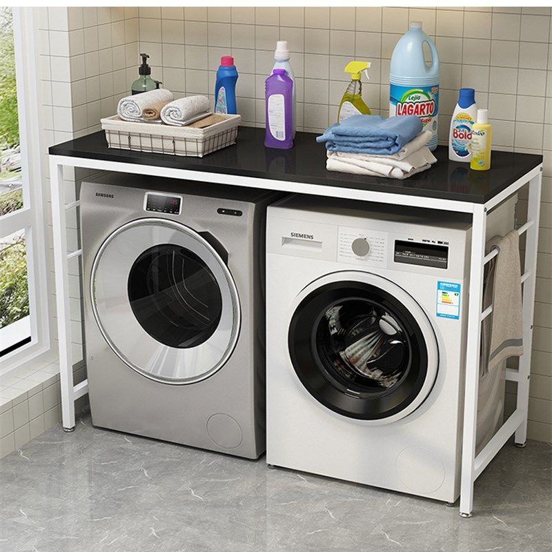 双滚筒洗衣机置物架阳台上方微波炉厨房并排落地家用储物收纳架子,收纳整理,整理架/置物架/收纳架,淘宝优惠券,粉丝福利购,淘宝优惠卷