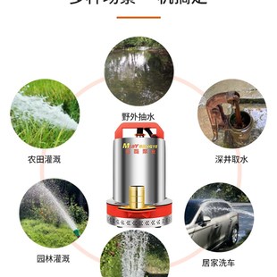 直流潜水泵12V24V48V60V电瓶车r电动车水泵小型灌溉农用家用抽水