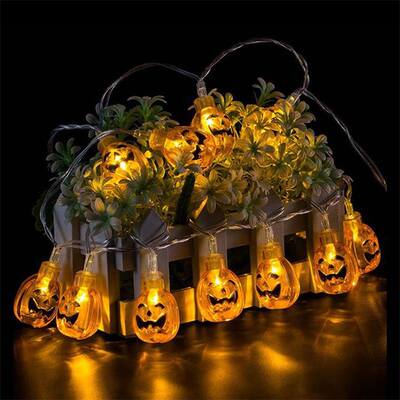 速发1.5m Halloween Decoration LED String Lights Lantern Home