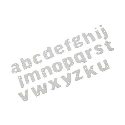 热销Lowercase Letters Alphabet Metal Cutting Dies Stencil DI