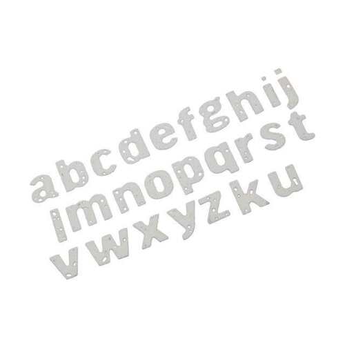 热销Lowercase Letters Alphabet Metal Cutting Dies Stencil DI