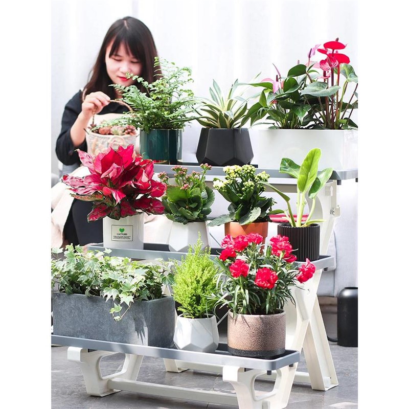 阳台种菜架子多层盆层架种植箱菜盆蔬菜楼顶家庭种植专用神器支架