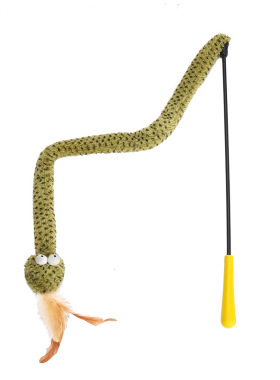 ee蛇逗猫棒猫咪玩具逗猫神器用品自嗨解P闷羽毛长杆玩具用品