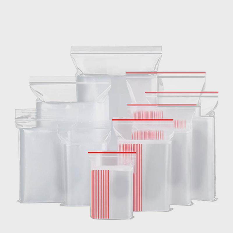 收纳柚透明自封袋加厚防潮pe红封口保鲜密封38*26*8丝100个10.5号,包装,塑料自封袋,淘宝优惠券,粉丝福利购,淘宝优惠卷