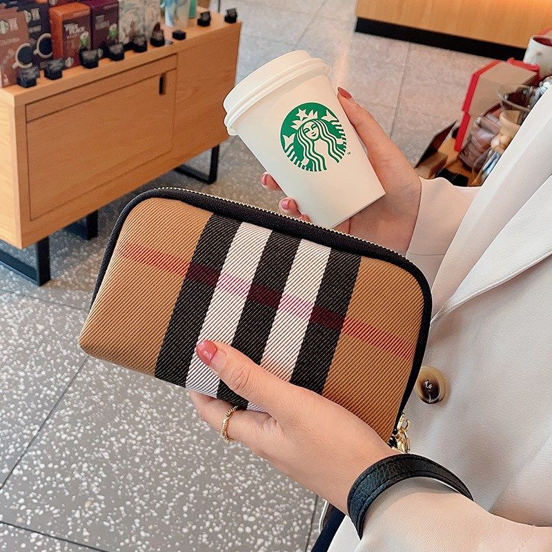 帆布钱包女长款大容量手包高级感可放手机气质手拿包零钱包,箱包皮具/热销女包/男包,钱包,淘宝优惠券,粉丝福利购,淘宝优惠卷