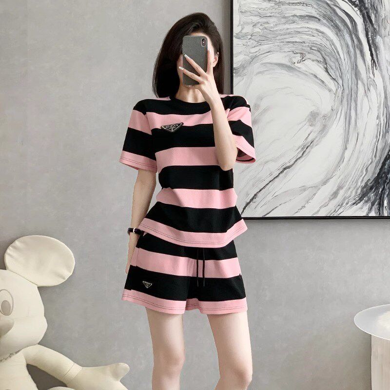 高级感可外穿女款纯棉家居服夏季短袖短裤夏天薄款休闲套装女睡衣