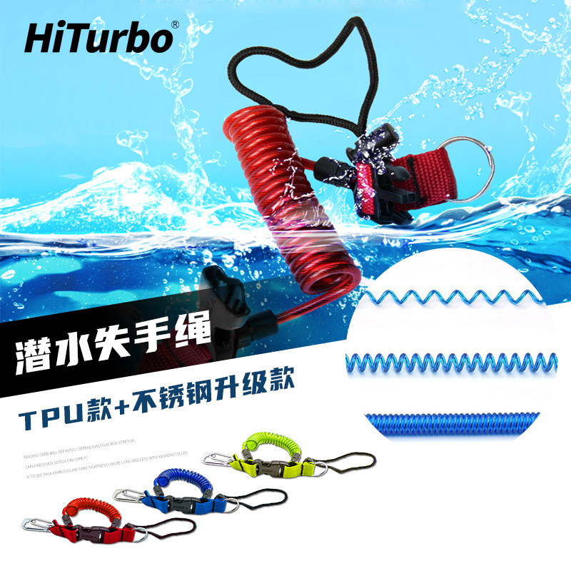 HiTurbo潜水防丢绳相机挂