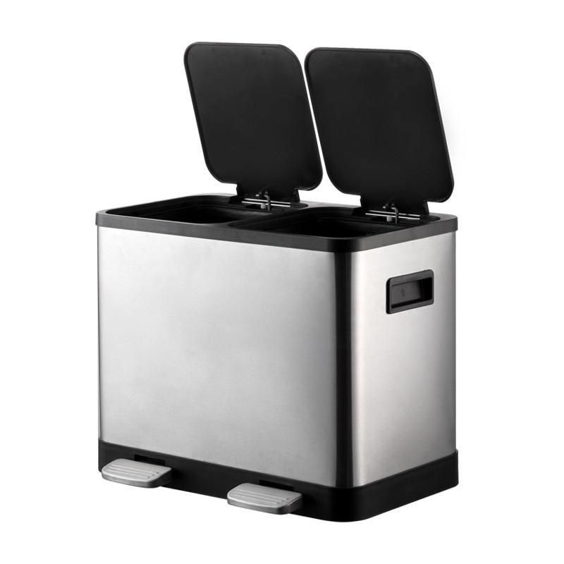 媳乐帮厨房分类垃圾桶不锈钢脚踏带盖双桶卫生间垃圾箱,畜牧/养殖物资,特种养殖设备,淘宝优惠券,粉丝福利购,淘宝优惠卷
