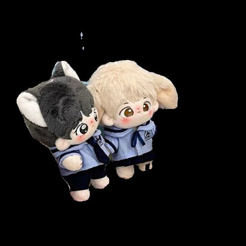 新品10cm20cm娃衣可爱泰式校服套装棉花娃娃换装无属性学院风娃衣