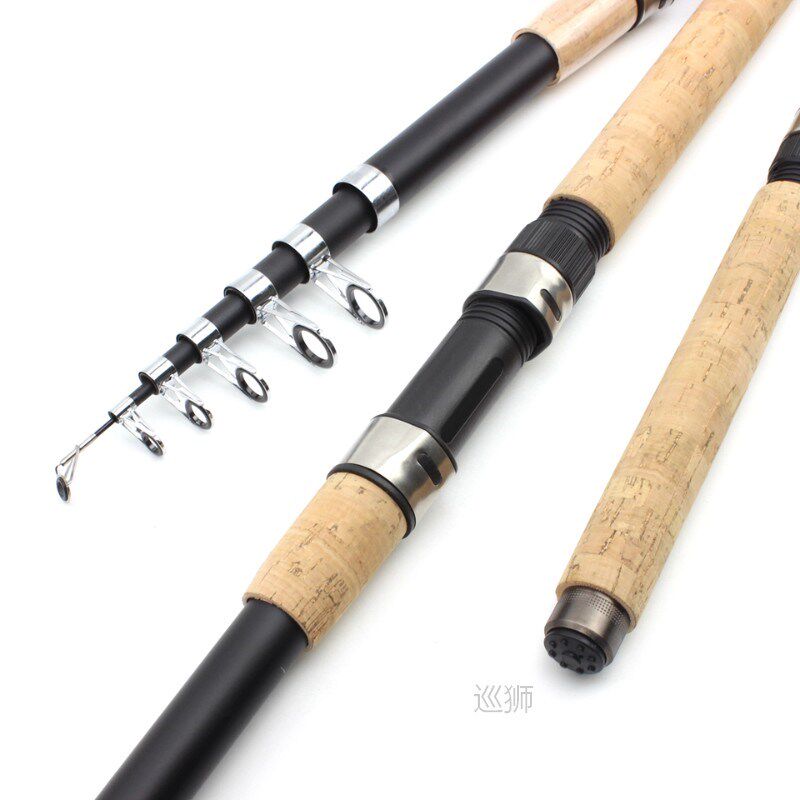 2.4m 2.7m 3.0m 3.6m Telescopic Spinning Fishing Rod carbon w