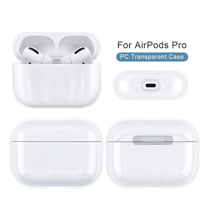 推荐Clear Hard PC Funda For Airpods Pro Case TWS Bluetooth E