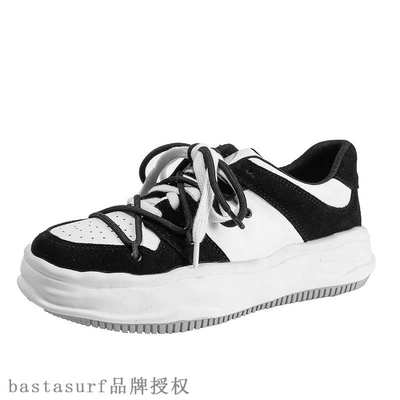 速发Grape mother panda shoes women's thick soled autumn and