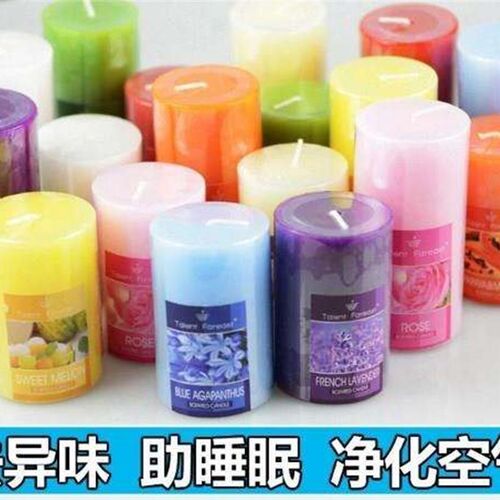 Magic ritual candle altar white red pink orange yellow g现货