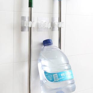 收纳挂钩拖把地拖墙壁扫把笤帚夹墩布挂架挂勾托帕拖帕怕卡扣卡槽