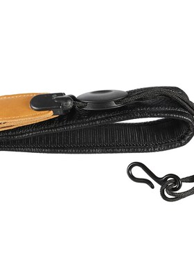 niversal Adjustable Soft Leather Saxophone Sax Neck Strap wi