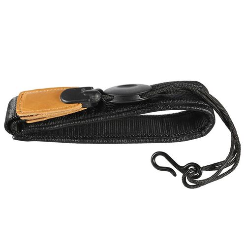 niversal Adjustable Soft Leather Saxophone Sax Neck Strap wi