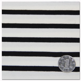 面料 纯棉色织汗布 童装 精棉拉架 彩条色织 彩条针织面料 女装