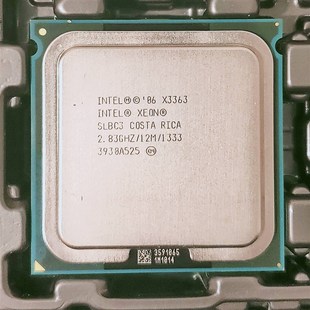 x3363 x5355 x5365 至强cpu CPU 3353 771电脑台式 散片 四核x3323