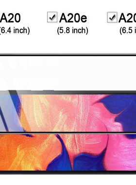 A20e Glass on for Samsung A20s A20 e A 20 s 20s 20e 20A sam