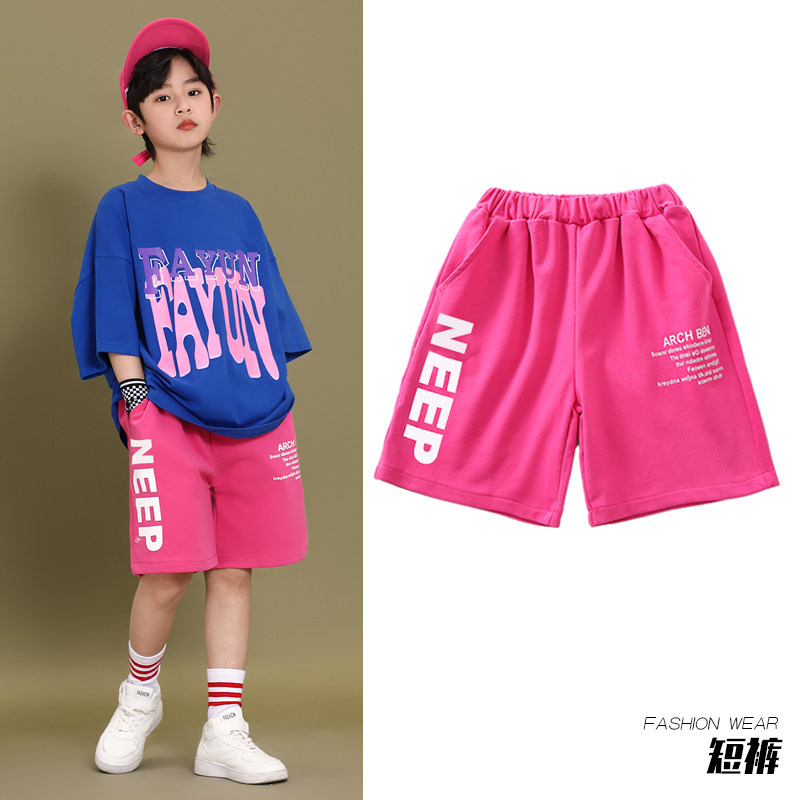 小众高货六一儿童表演服装女童啦啦队爵士舞演出服男童架子鼓啦啦