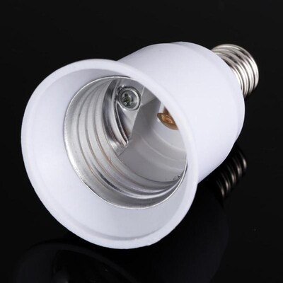 5pcs E14 To E27 Base Screw Light Lamp Bulb Holder Adapter So