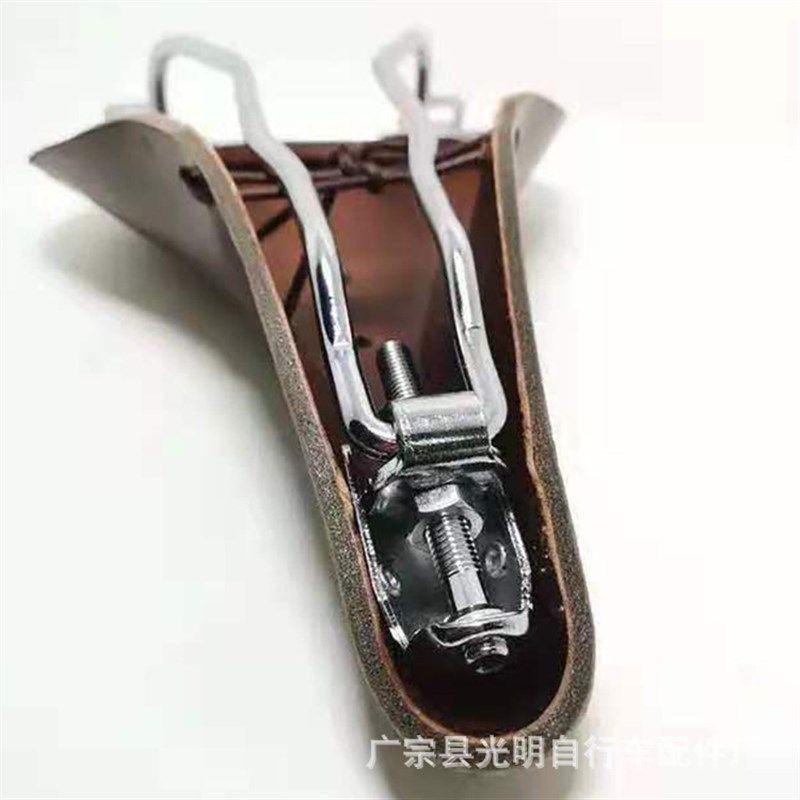 牛皮坐垫自行车鞍座牛皮车座山地自行车鞍座 自行车配件 骑行装备