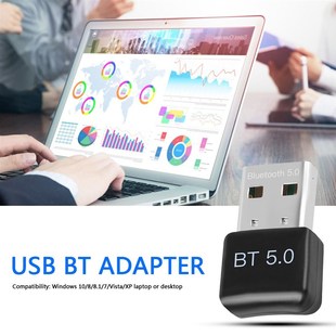 New Wireless Bluetooth Adapter USB 2.0 BT 5.0 Dongle Adapte