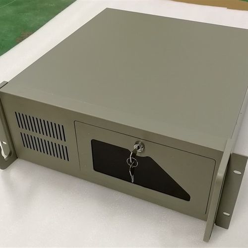 4U 450深工业灰白工控机箱 服务器设备 监控 议器4U机箱电脑机箱