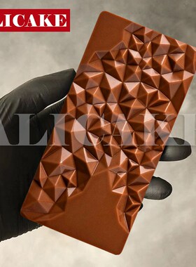 3D Chocolate Bar Molds for Chocolates Polycarbonate Mold Bak