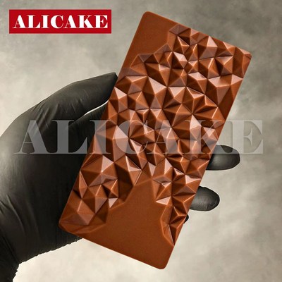 3D Chocolate Bar Molds for Chocolates Polycarbonate Mold Bak
