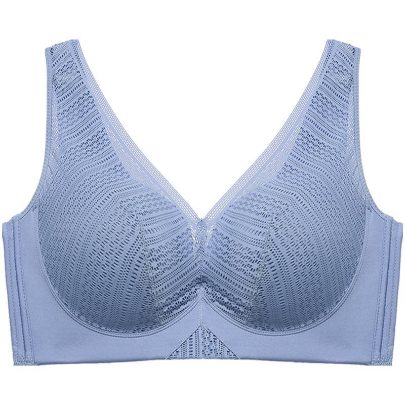 超大码文胸52/120无钢圈E杯薄款D杯大罩杯背心式宽肩T带100C杯内