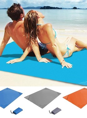 Beach-Blanket Camping-Cushion Sandproof Large Hiking Portabl