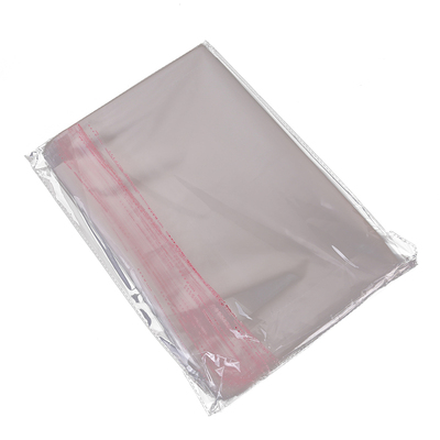透明包装袋OPP自粘袋不干t胶自封袋服装塑料密封口袋宽度20cm双5