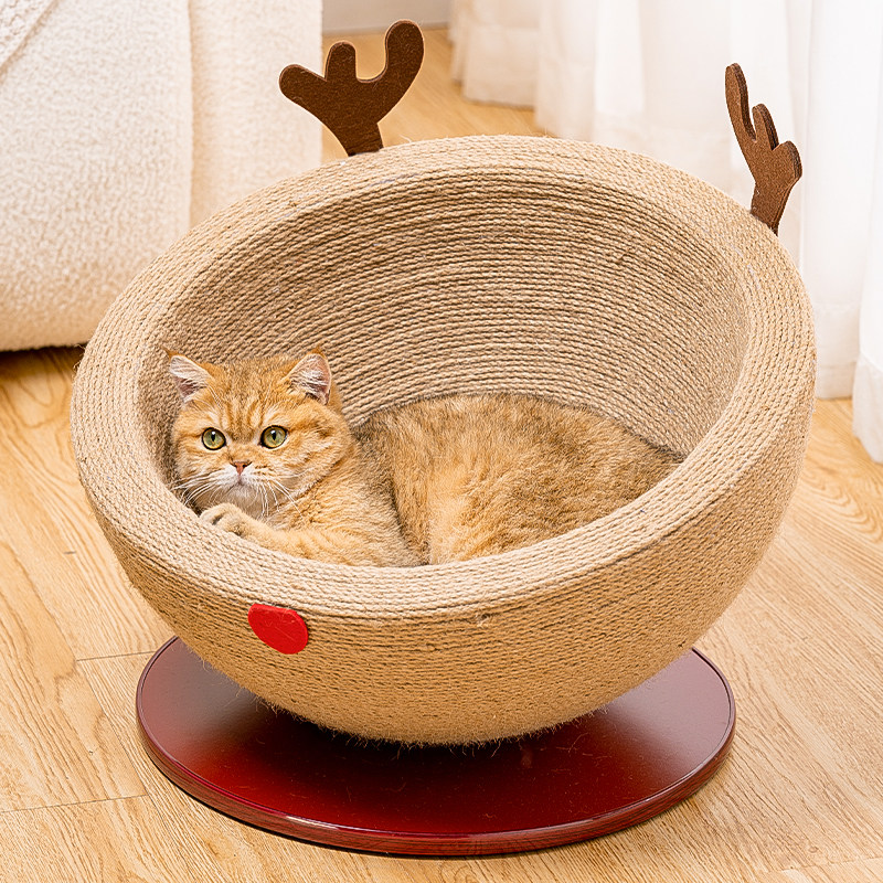 剑麻猫抓板窝一体耐磨不掉屑圆形猫爪盆猫咪玩具防猫抓沙发猫爬架,宠物/宠物食品及用品,猫抓板,淘宝优惠券,粉丝福利购,淘宝优惠卷