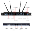 雅马哈无线话筒一拖二真分集U段专业舞台主持演出Q家用KTV会议麦