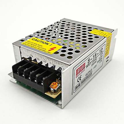 明纬开关电源LRS/MS/RS/NES/S-15-2424V0.7A12V1.3A5V3A15W