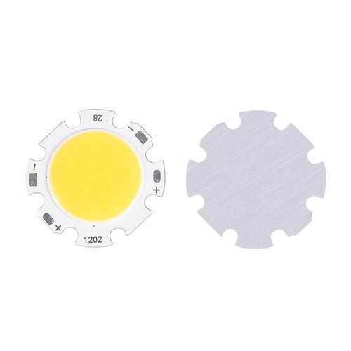 Environmentally Friendly 300mA COB LED Chip Module 1~12W Alu