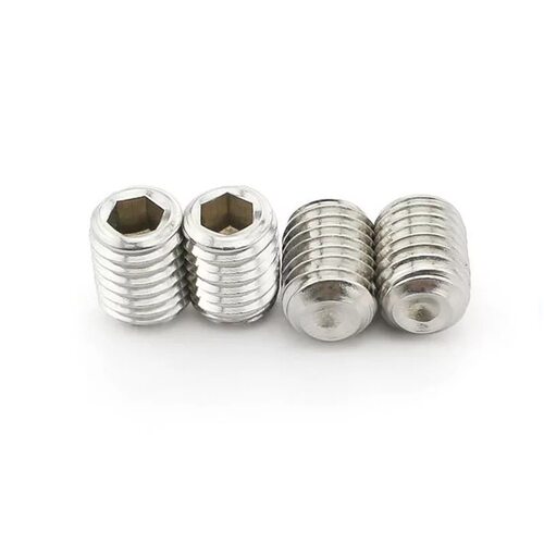 DIN916 M2.5X2-M2.5X16不锈钢标准件304不锈钢螺丝内六角凹端紧定