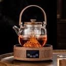 耐热高温煮茶器蒸茶壶玻璃提梁烧水泡茶壶电陶炉煮茶壶 现货世器