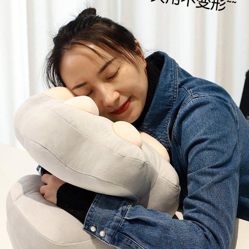新款工位睡觉神器抱枕女生办公室趴着睡枕头儿童午睡枕小学生,居家布艺,午睡枕,淘宝优惠券,粉丝福利购,淘宝优惠卷