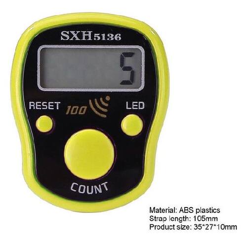 现货Electronic Digital Finger Ring Tally Counter Hand. Held