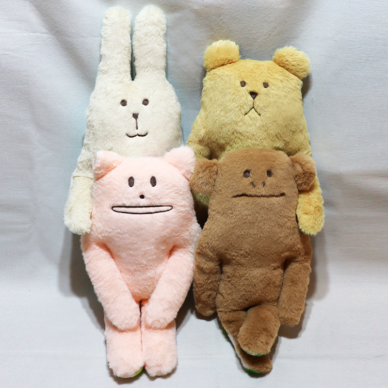 craftholic可爱毛绒玩具兔熊布娃娃女生睡觉抱枕t公仔女孩安抚玩