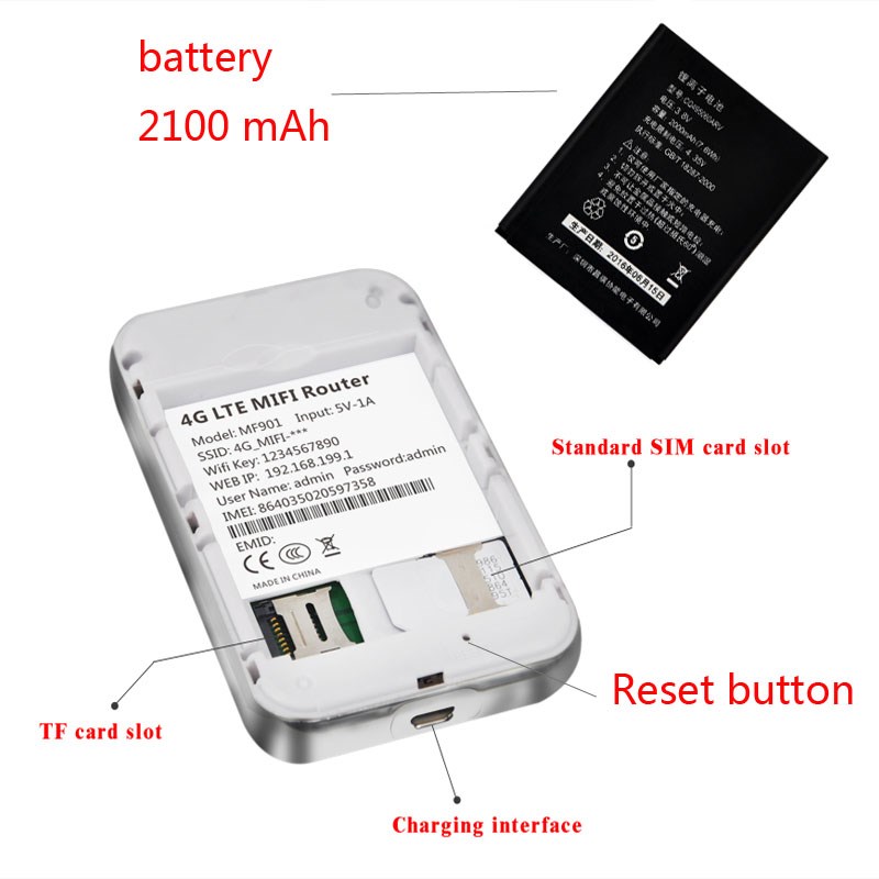 150Mbps 3G/4G LTE wifi router CAT4 pocket роутер Broad