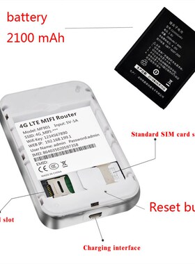 150Mbps 3G/4G LTE wifi router CAT4 pocket роутер Broad
