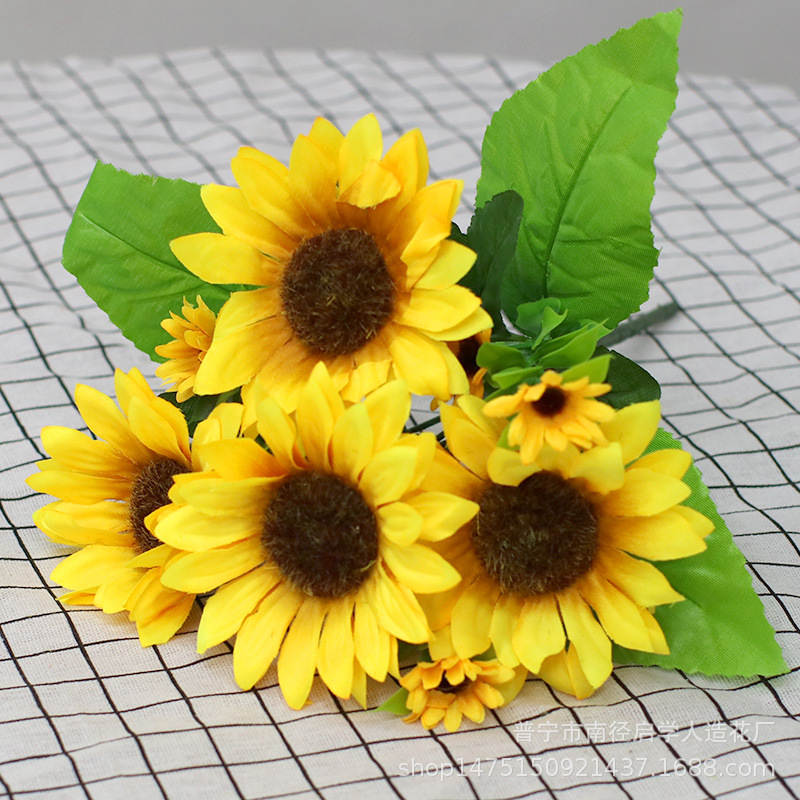 速发Simulated flower sunflower dance props sunflower wedding