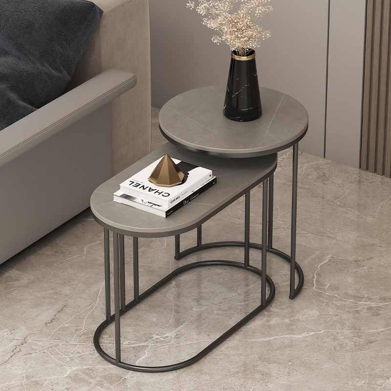 沙发边几角几客厅茶几简约现代创意网红小桌子简易家用铁艺床头桌