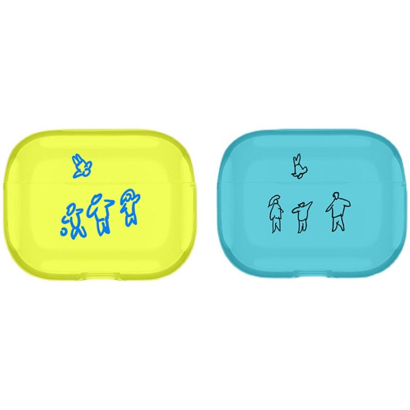 洪常秀 小人荧光色耳机保护套 1/2代 pro